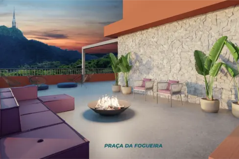 Residencial_club_vila_Clarisse_praça_fogueira