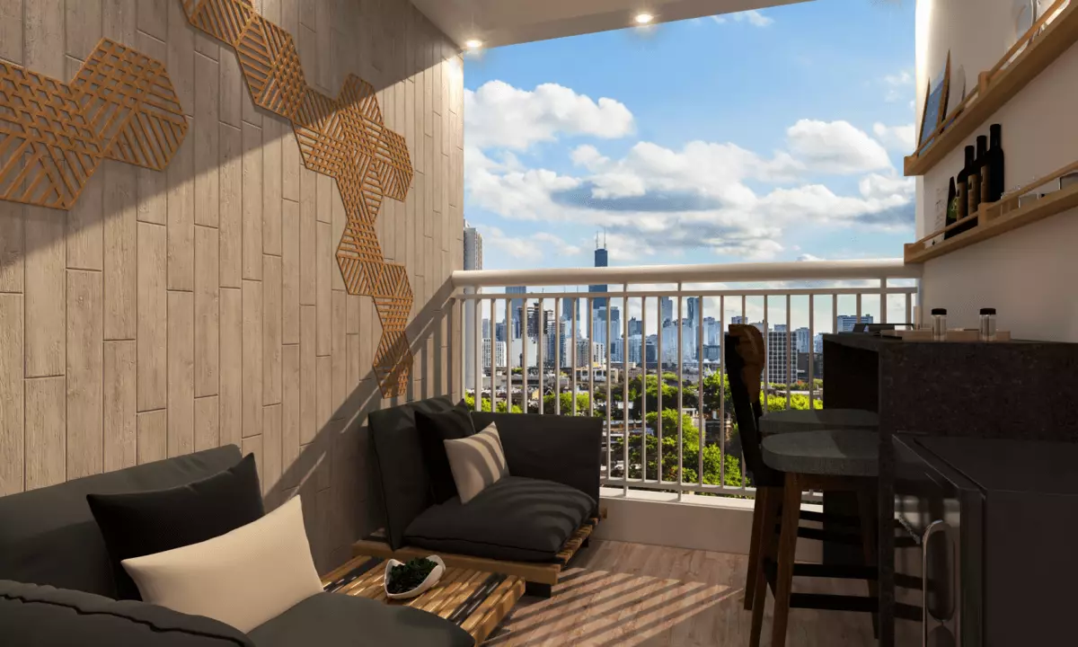 Apartamento I like Ipiranga - Lançamento no Ipiranga_Varanda