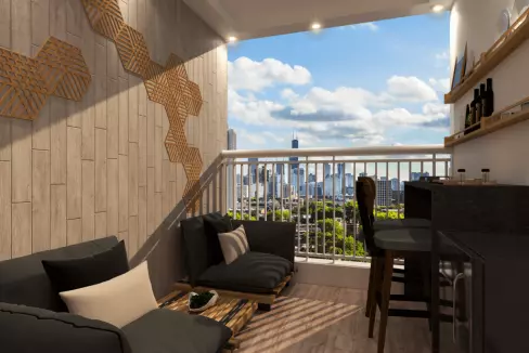 Apartamento I like Ipiranga - Lançamento no Ipiranga_Varanda