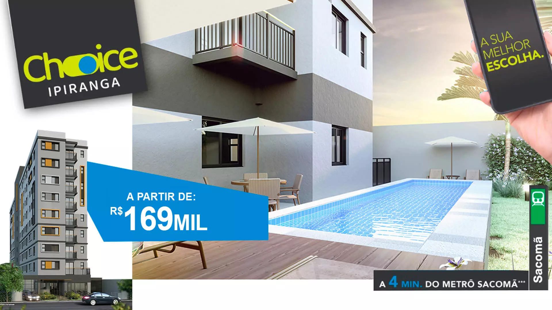 Lançamento Choice Ipiranga | Apartamento no Ipiranga
