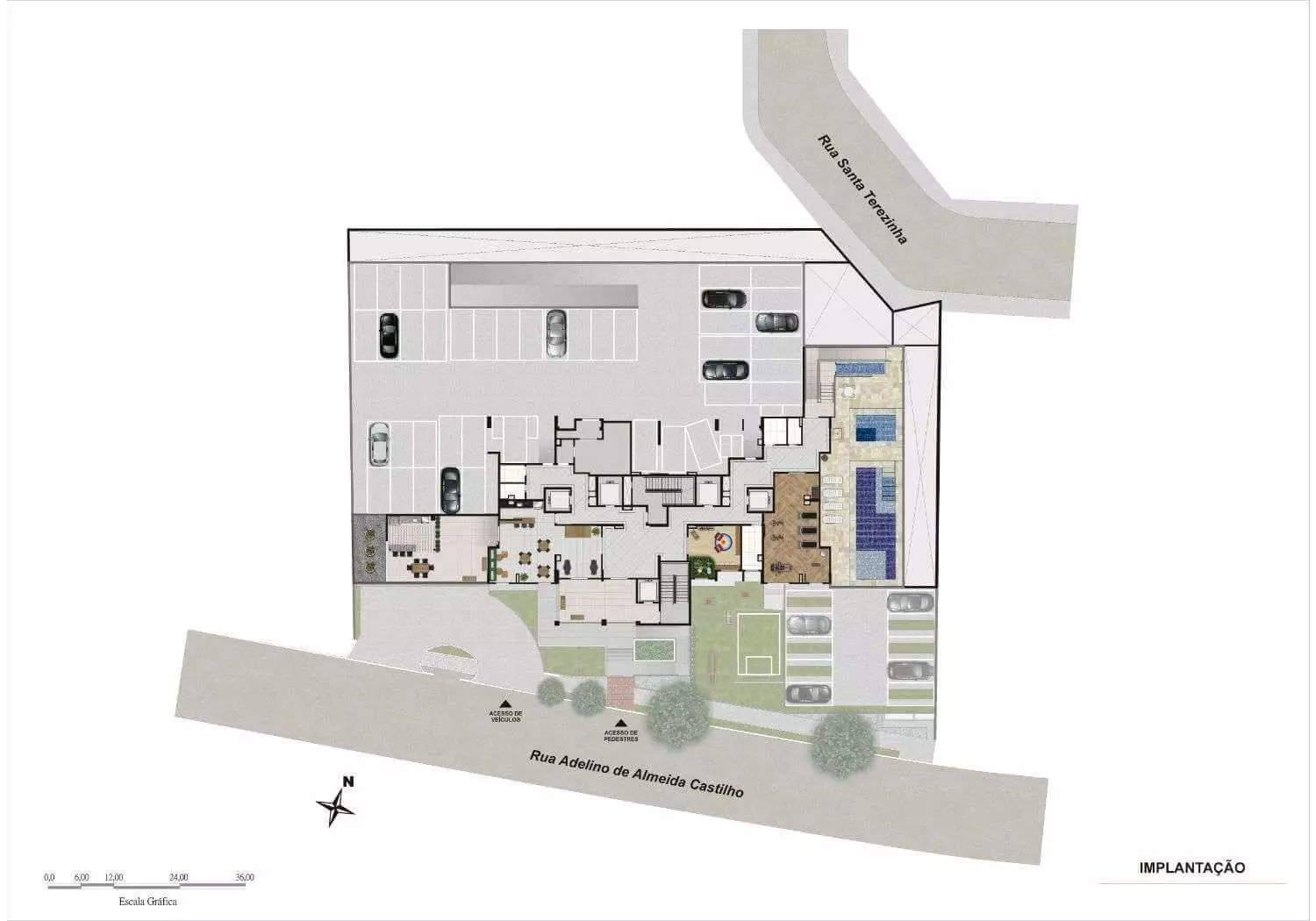 Uno Tatuapé - Planta Implantação 