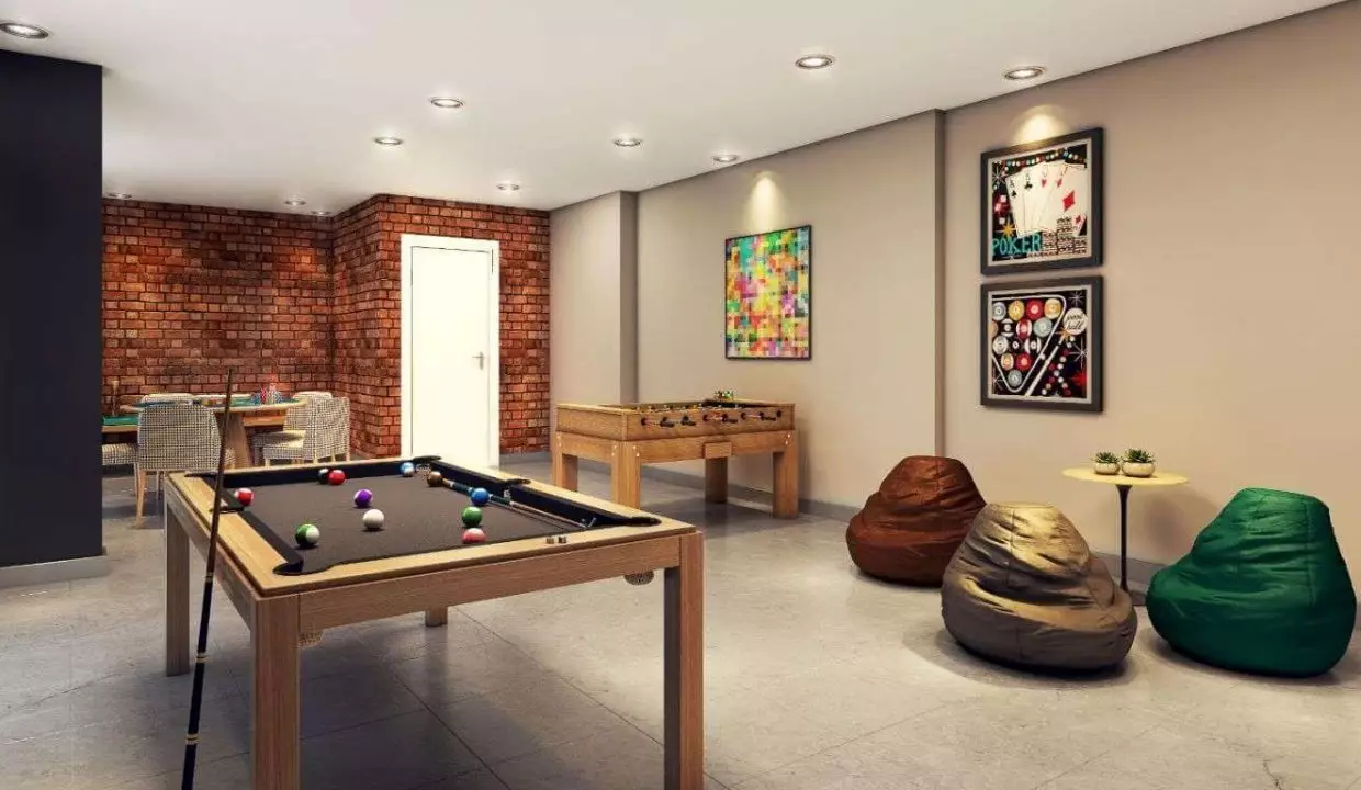 Lançamento - Uno-Tatuapé _Apartamneto-no-Tatuapé_2 Dormitórios_Salão-de-jogos