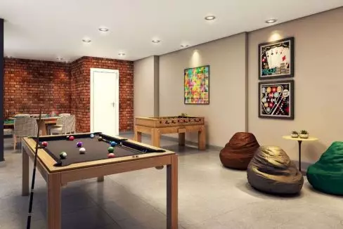 Lançamento - Uno-Tatuapé _Apartamneto-no-Tatuapé_2 Dormitórios_Salão-de-jogos