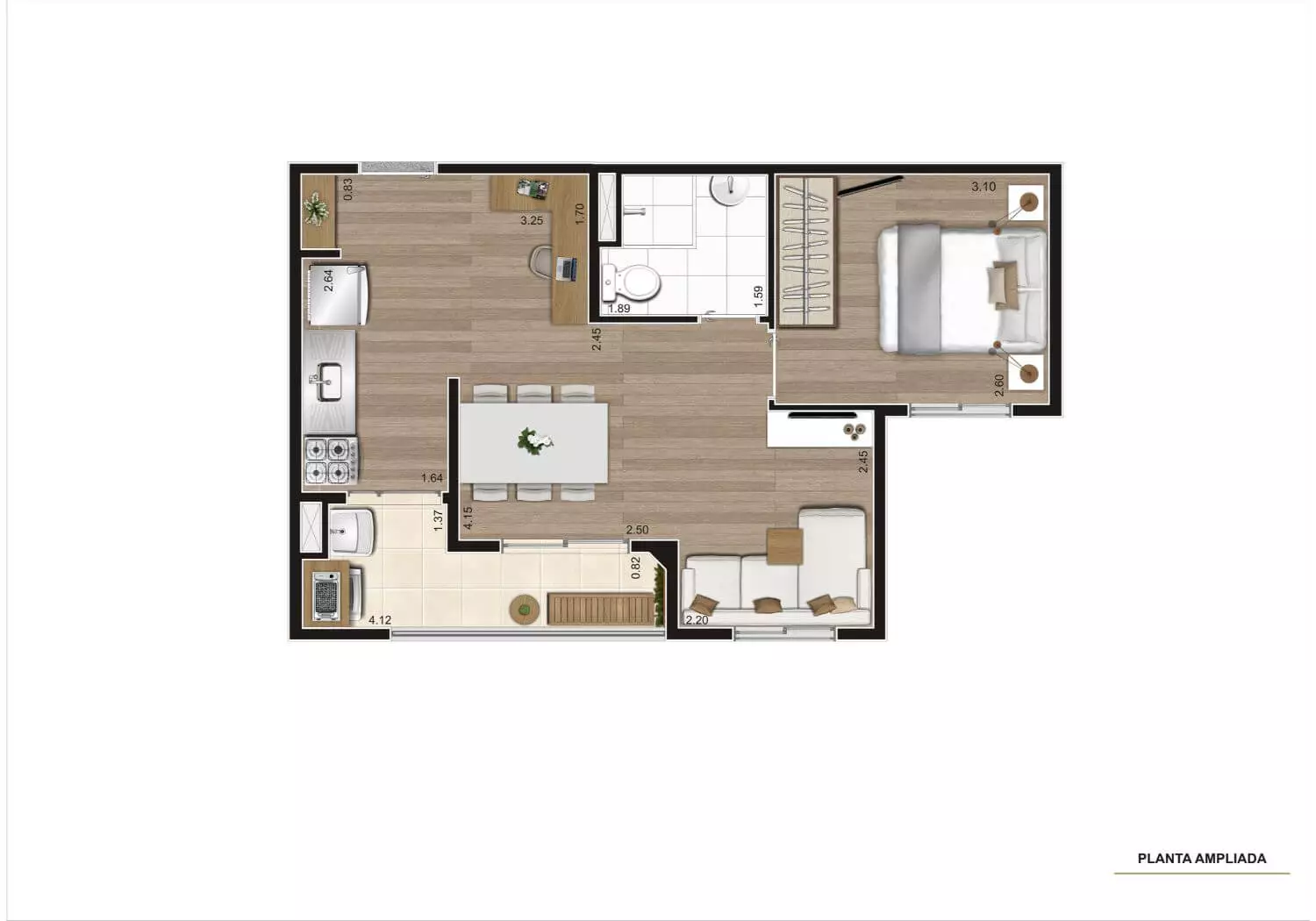 Wide Pirituba | Apartamento Lançamento SP - planta 04