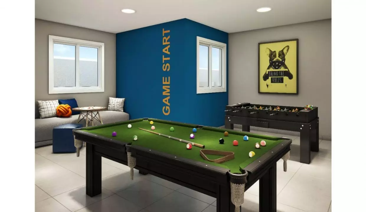 Grow Sapopemba Lançamento - Apartamento a venda na sapopemba_salão de jogos
