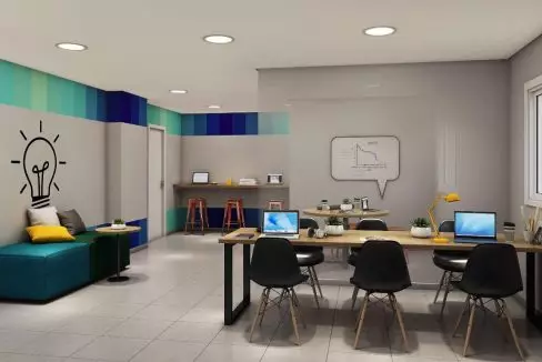 Grow Sapopemba Lançamento - Apartamento para venda na sapopemba_coworking